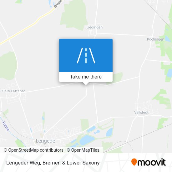 Lengeder Weg map