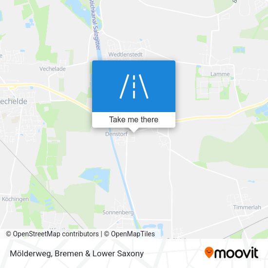 Mölderweg map
