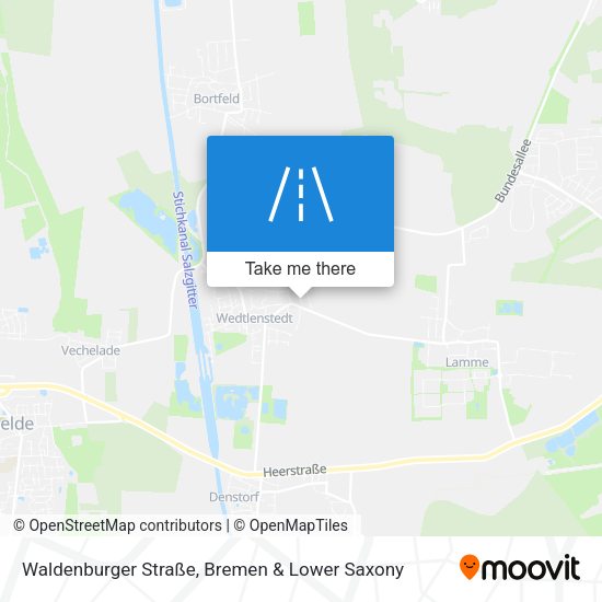 Waldenburger Straße map