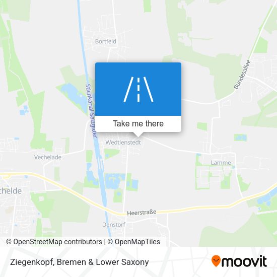 Ziegenkopf map