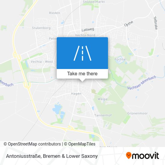 Antoniusstraße map