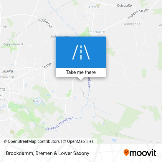 Brookdamm map