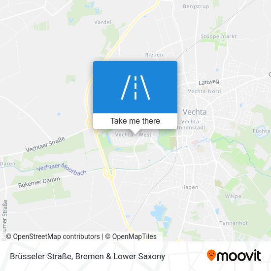 Brüsseler Straße map