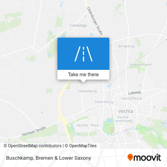Buschkamp map