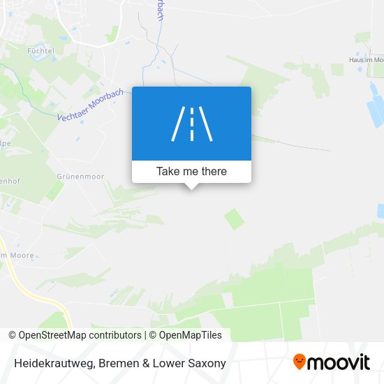 Heidekrautweg map