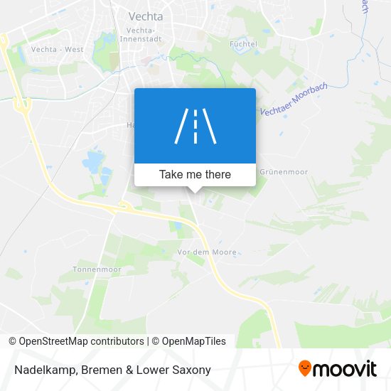 Nadelkamp map