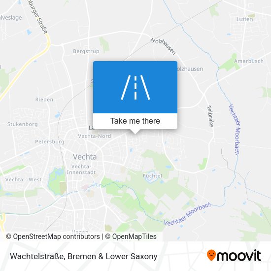 Wachtelstraße map