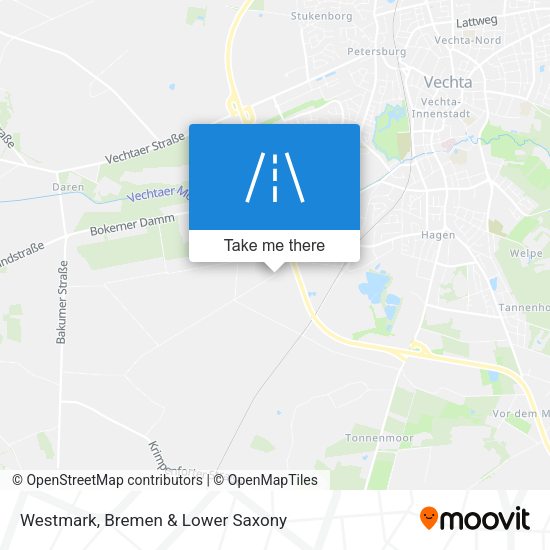 Westmark map