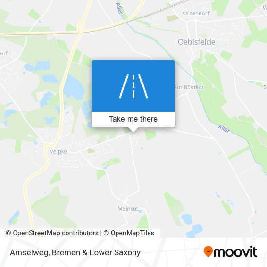 Amselweg map