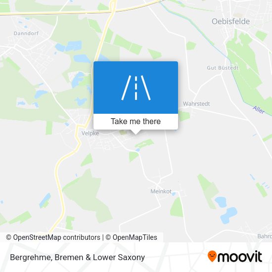 Bergrehme map