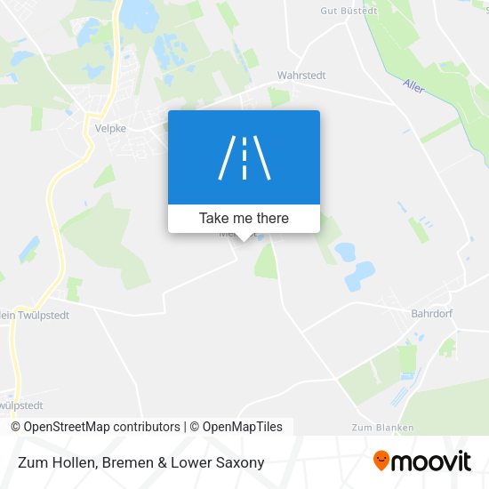 Zum Hollen map