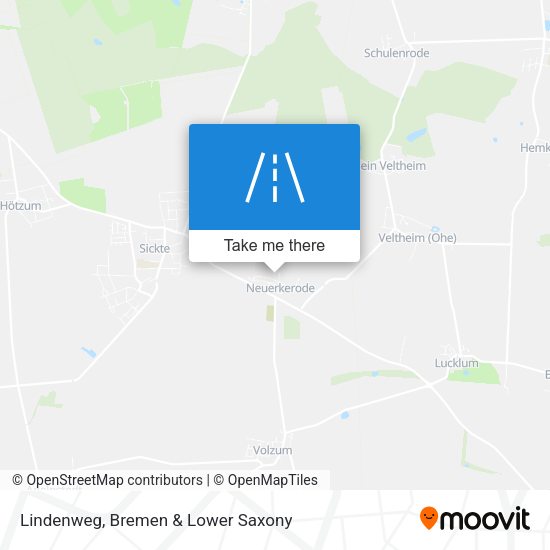 Lindenweg map
