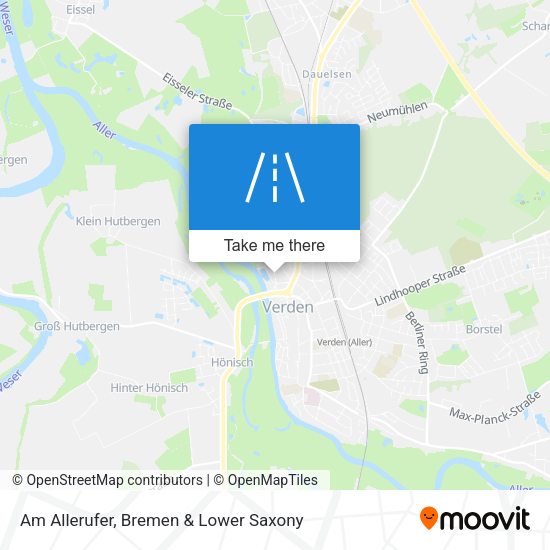 Am Allerufer map