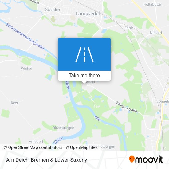 Am Deich map