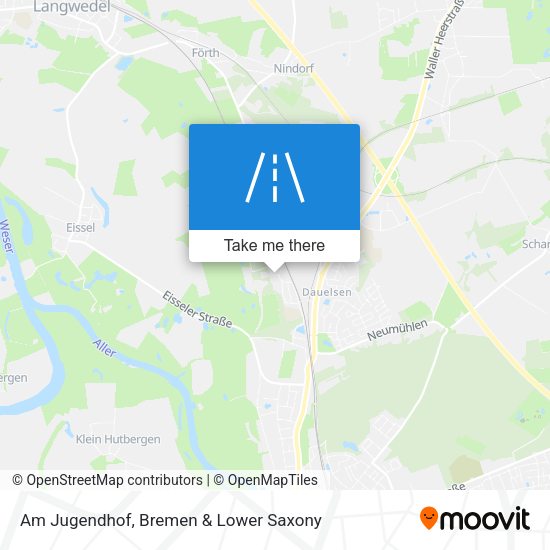 Am Jugendhof map