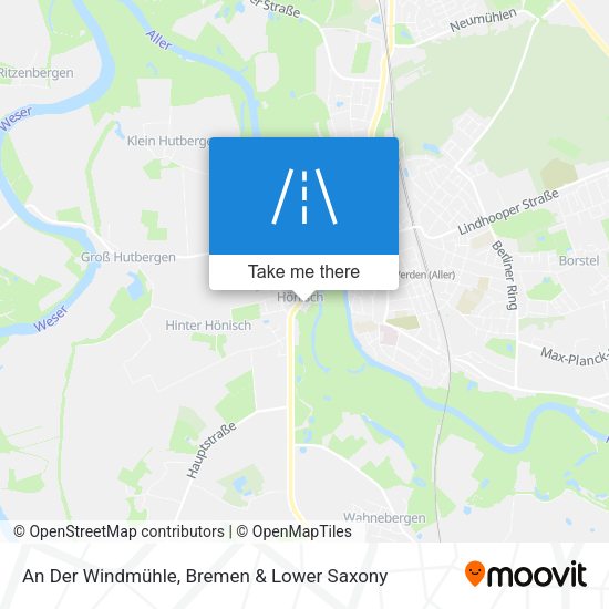 An Der Windmühle map