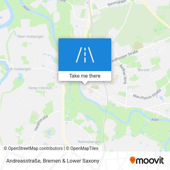 Andreasstraße map
