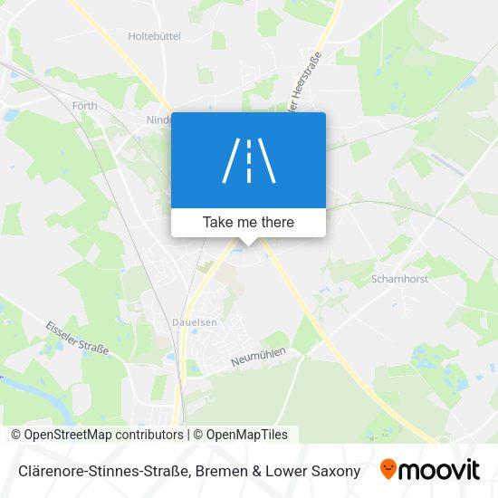 Clärenore-Stinnes-Straße map