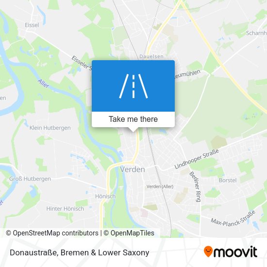 Donaustraße map