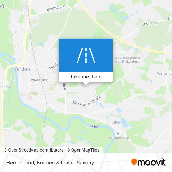 Hempgrund map
