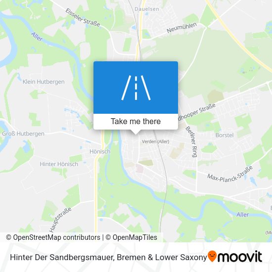 Hinter Der Sandbergsmauer map