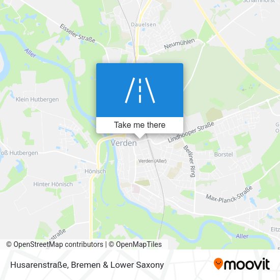 Husarenstraße map
