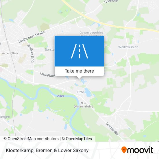 Klosterkamp map