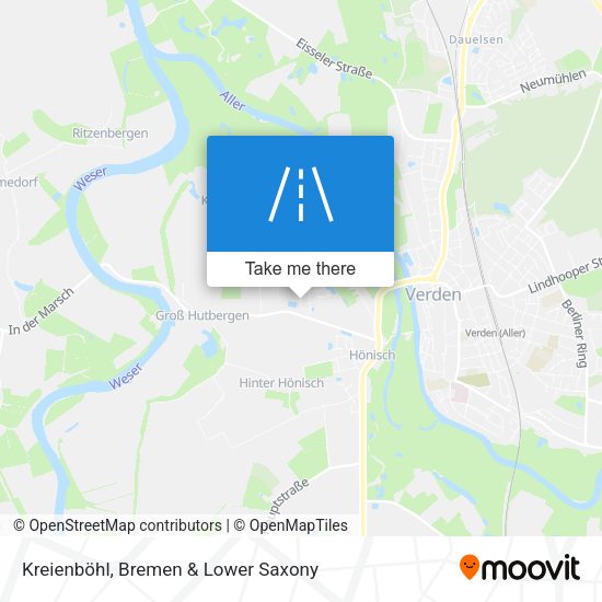 Kreienböhl map