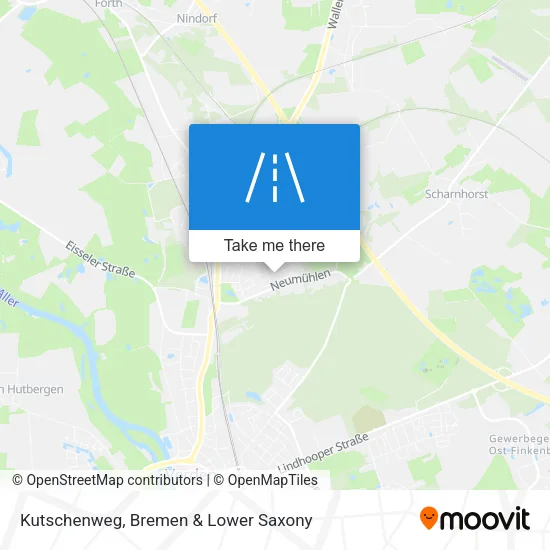Карта Kutschenweg