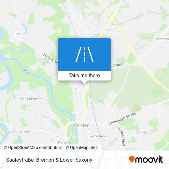 Saalestraße map