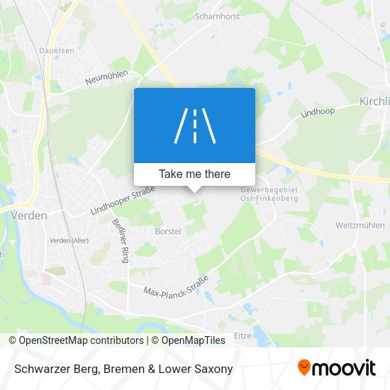 Schwarzer Berg map