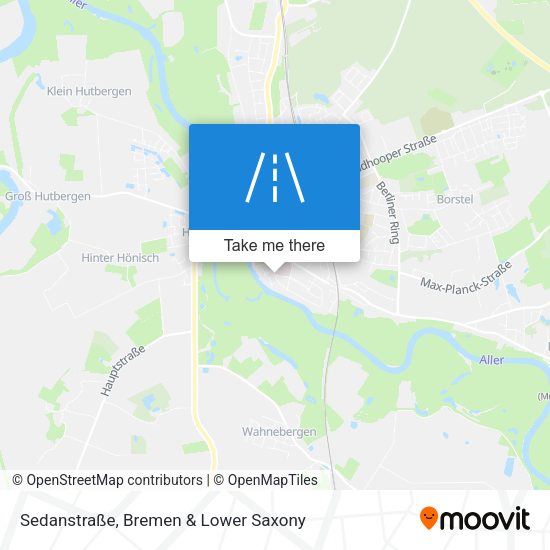 Sedanstraße map