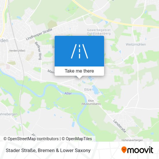 Stader Straße map