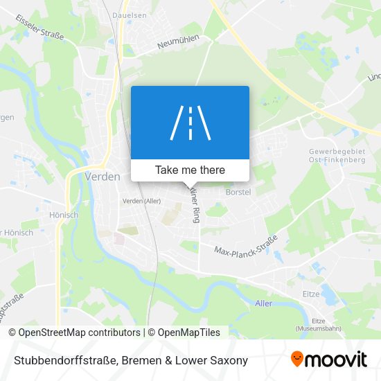 Stubbendorffstraße map