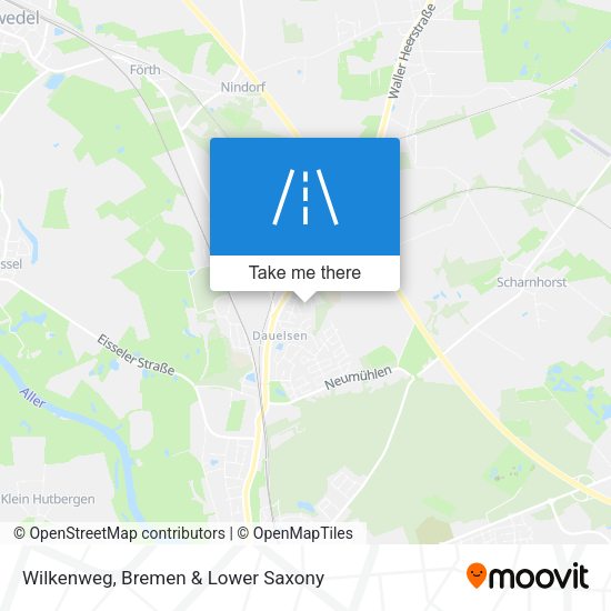 Wilkenweg map