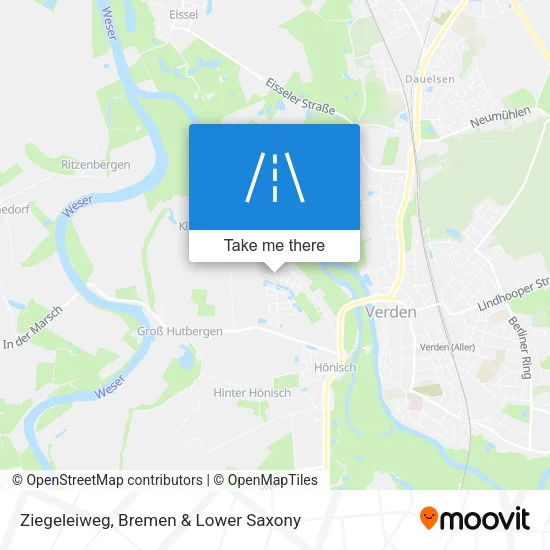 Карта Ziegeleiweg