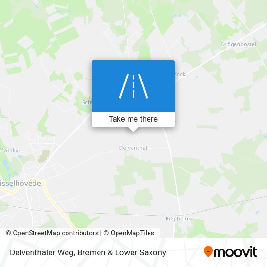 Delventhaler Weg map