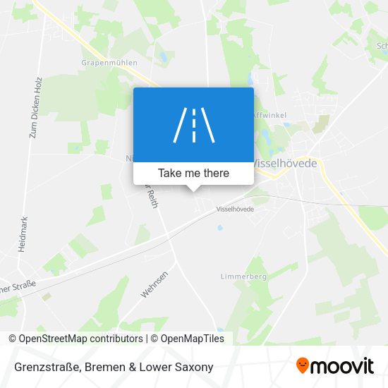 Grenzstraße map
