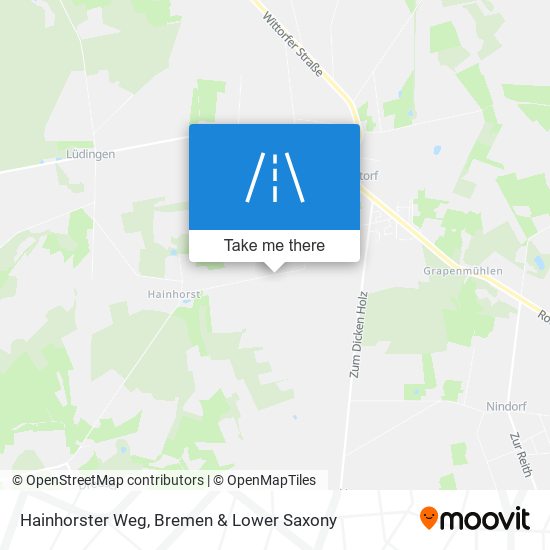 Hainhorster Weg map
