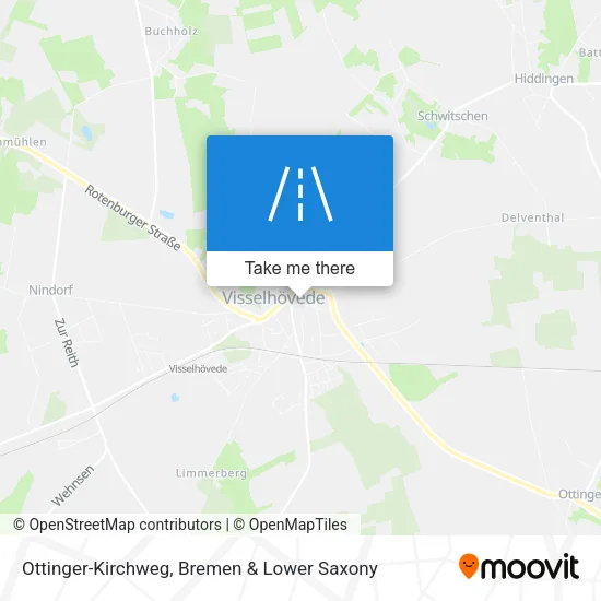 Карта Ottinger-Kirchweg