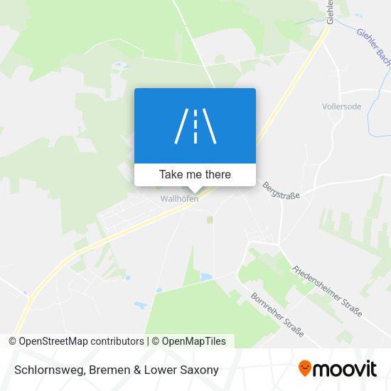 Schlornsweg map