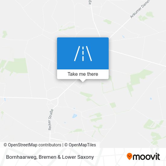 Bornhaarweg map