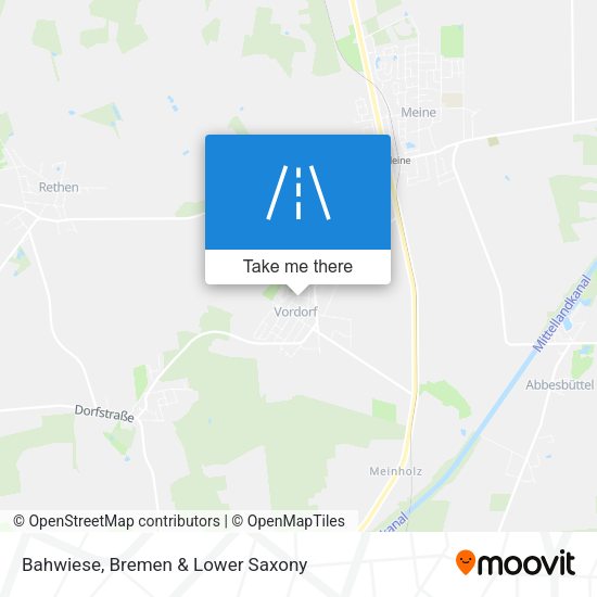 Bahwiese map