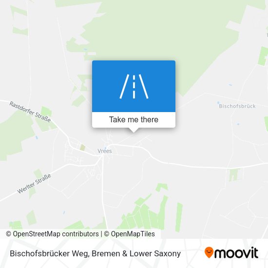 Bischofsbrücker Weg map
