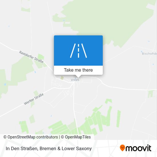 In Den Straßen map