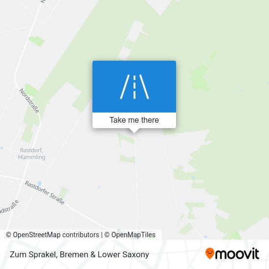 Zum Sprakel map