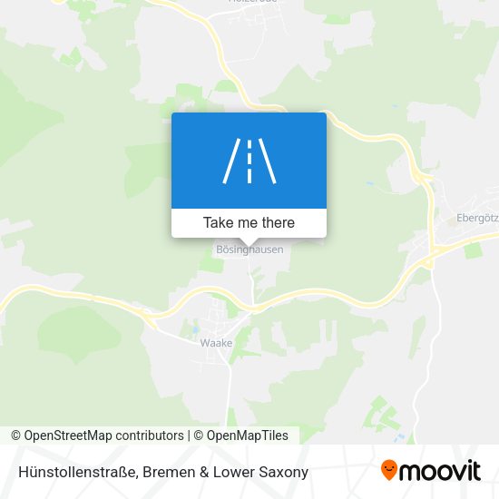 Hünstollenstraße map