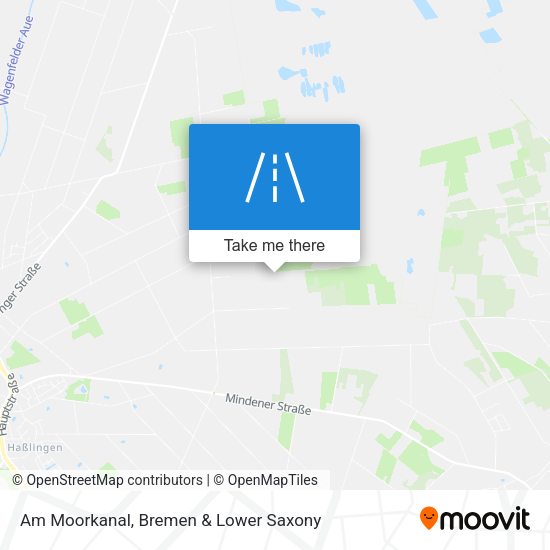 Am Moorkanal map