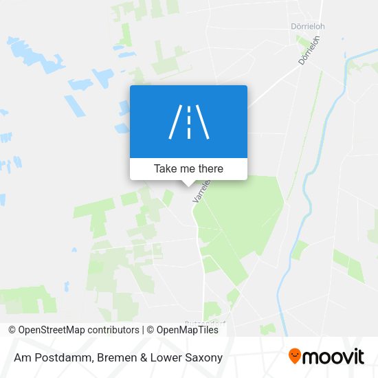 Am Postdamm map