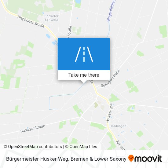 Bürgermeister-Hüsker-Weg map